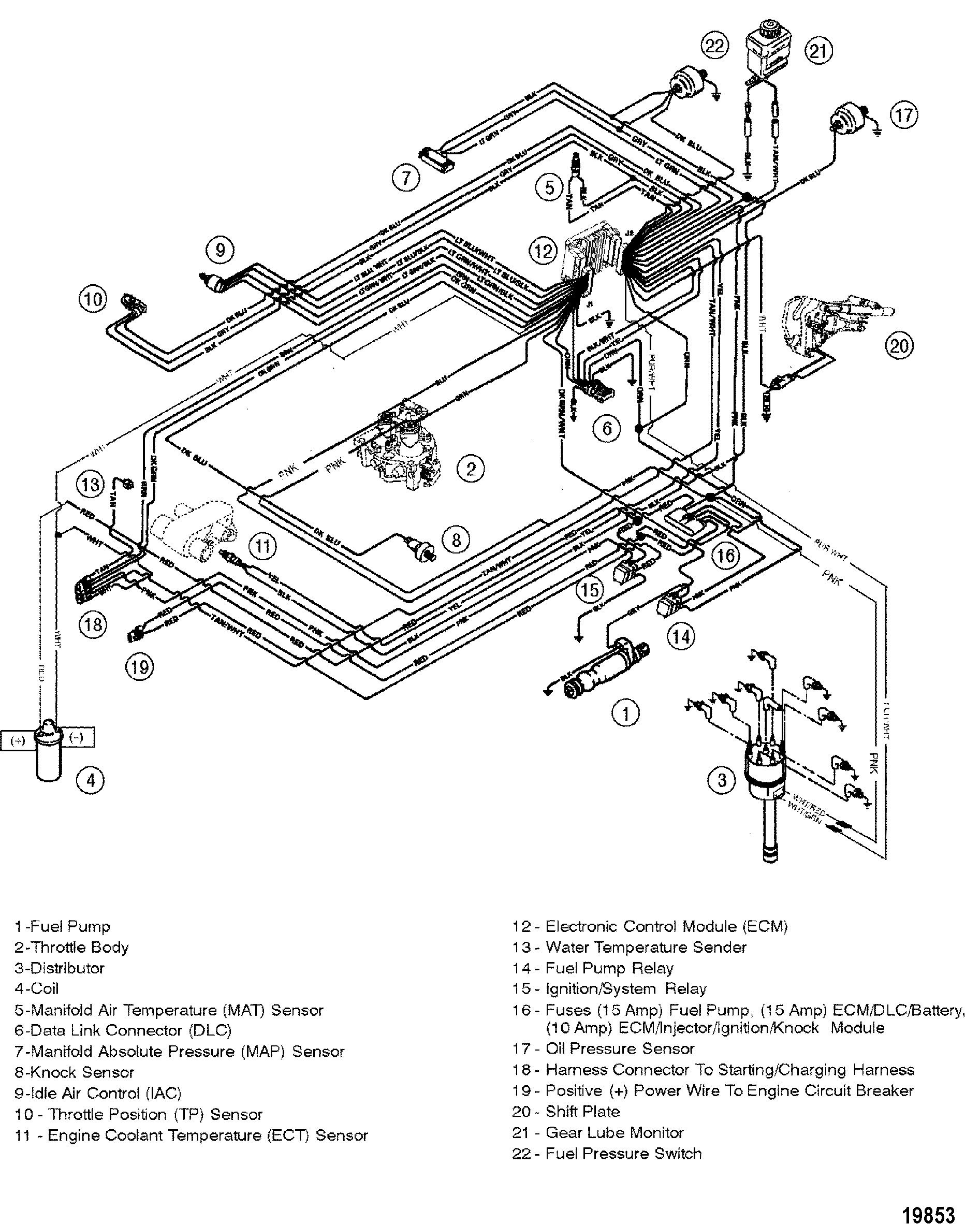 Mercruiser 4 3 Distributor Wiring Diagram - Wiring Diagram