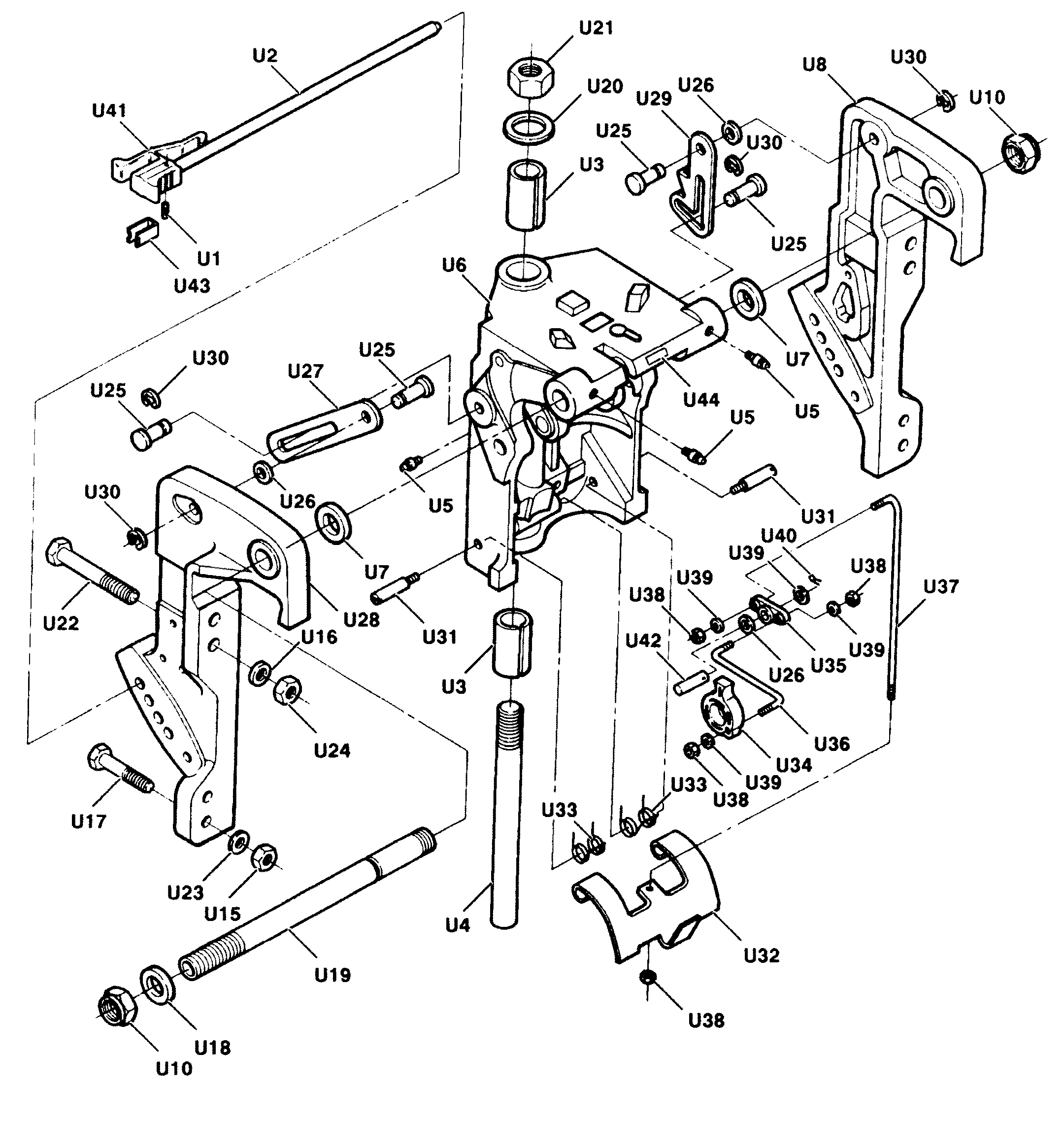 Mercury 50 Outboard Motor Parts Manual 50 HP 1984 
