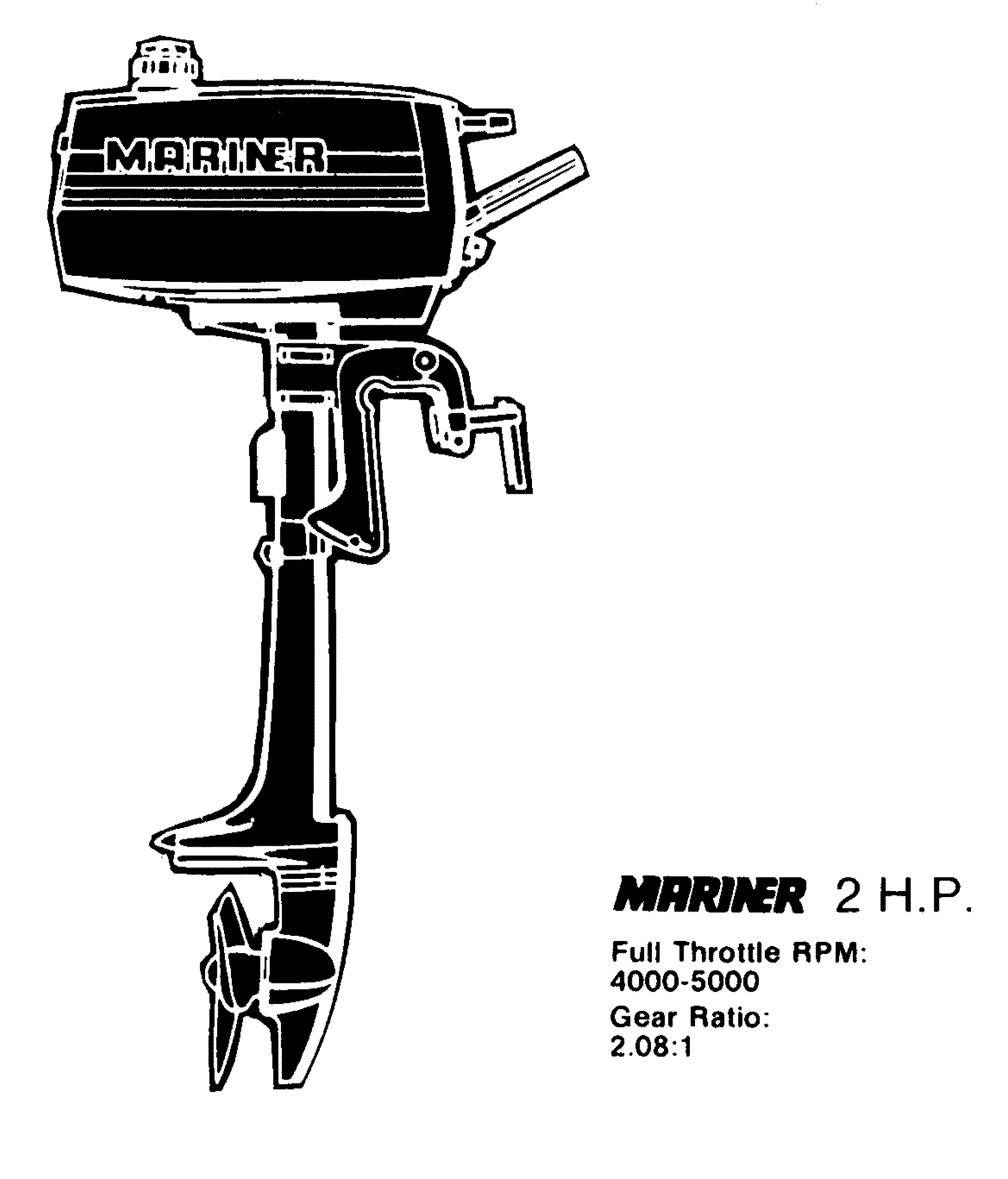 Mercury Mariner Prop Chart